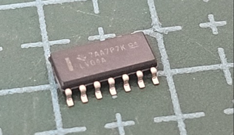 COMPONENTE HEX INVERTER SN74LV04ADR